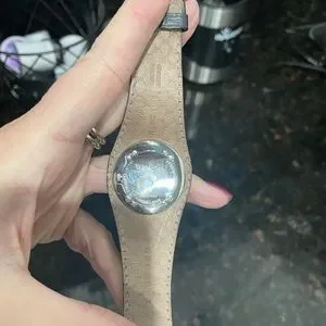 Authentic Gucci G silver logo watch with genuine black leather double GG band. Gucci | Accessories | Authentic Gucci G Silver Logo Watch  main image 2